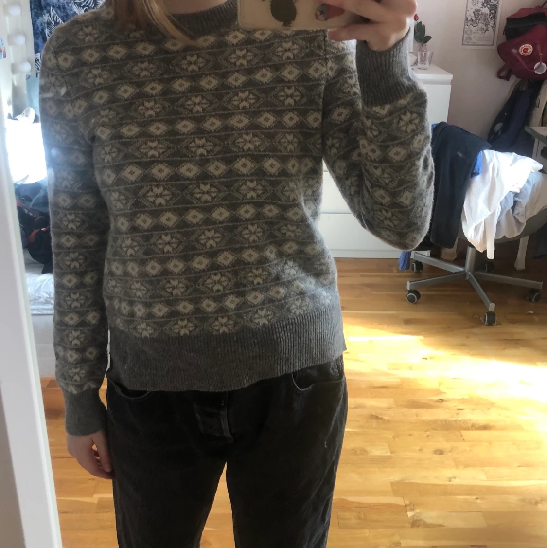 Stickad Tröja  - 90