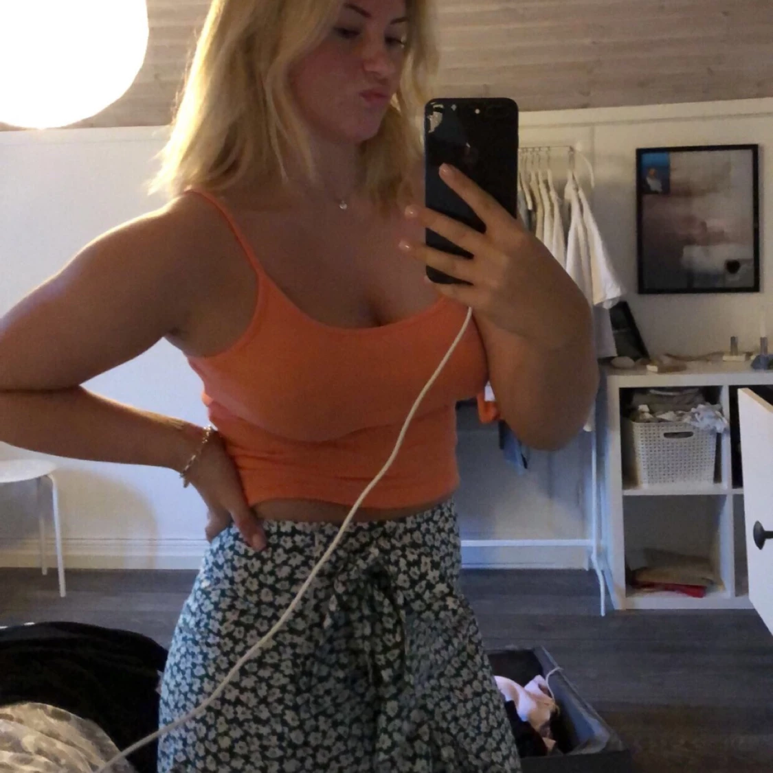 Byxa och två tröjor strl m och s - 90