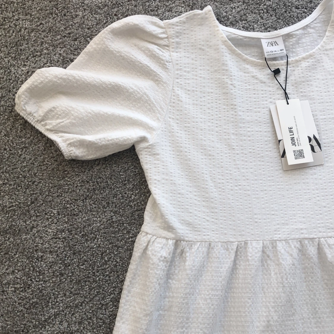 Vit zara klänning🤍 - 91