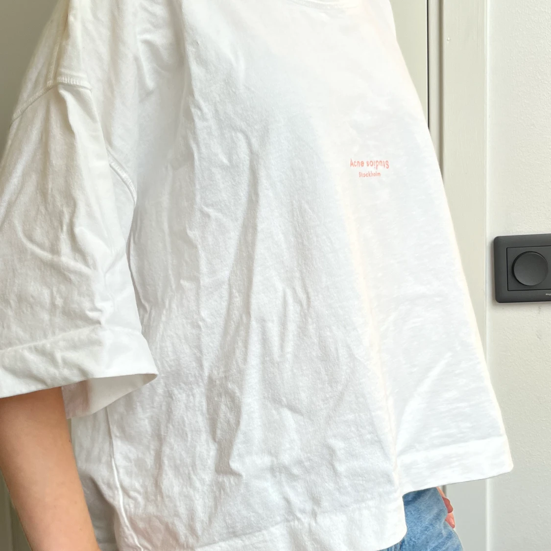 Acne Studios T-shirt vit - 90