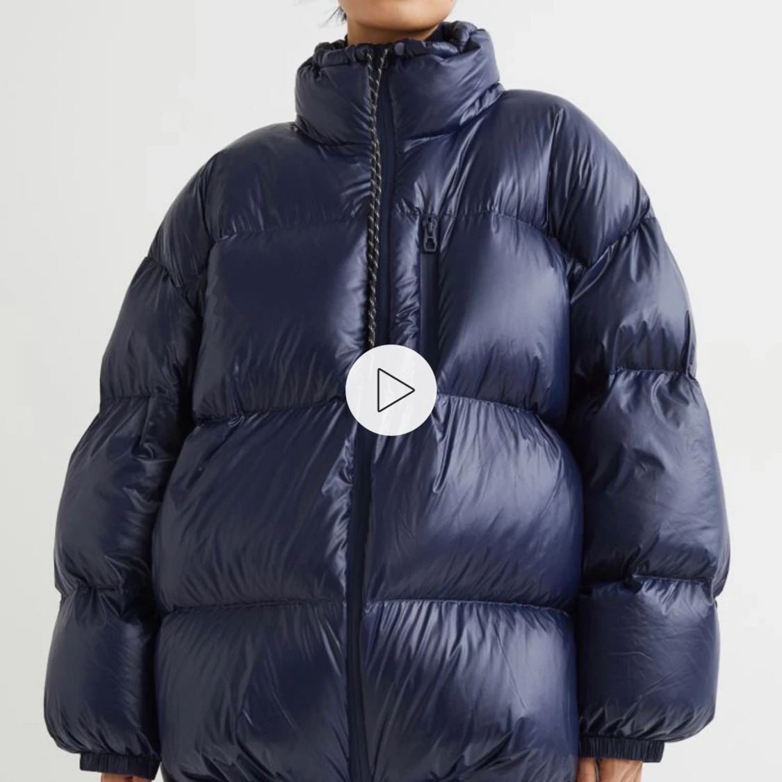 Blå jacka från hm - 90