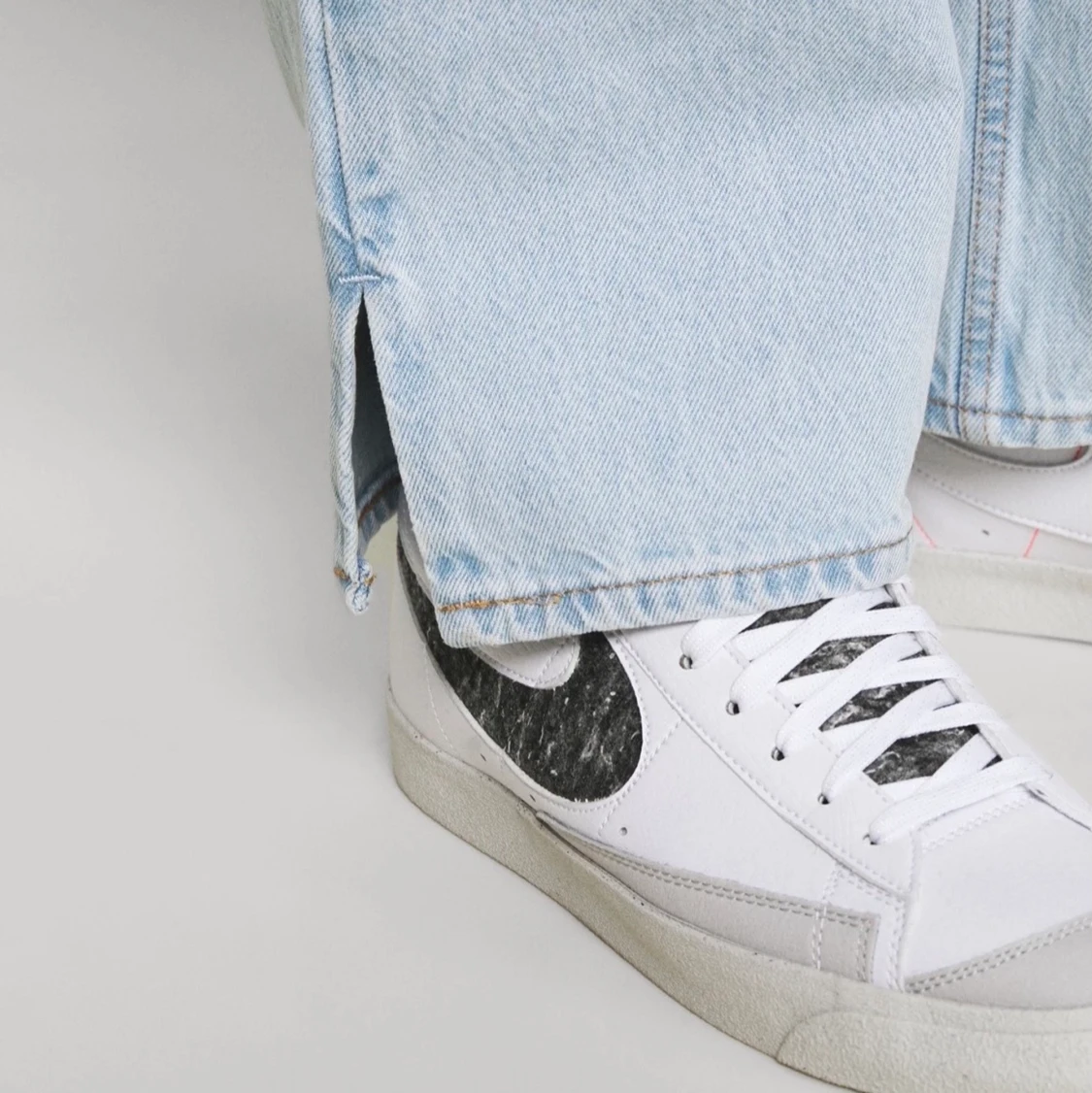 Weekday jeans med split - 90