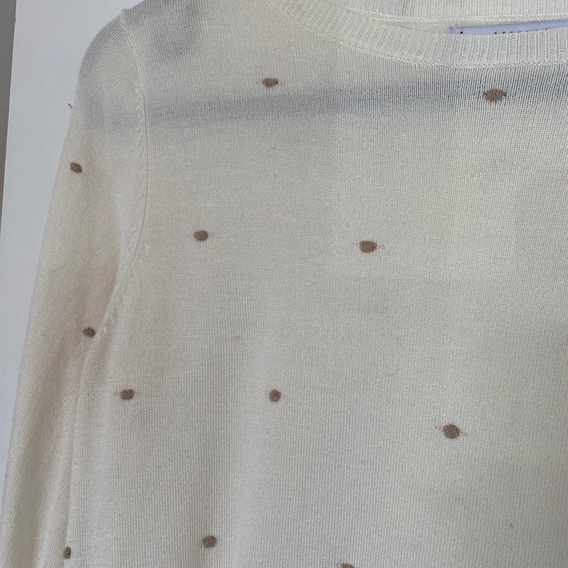 Söt prickig tröja - 90