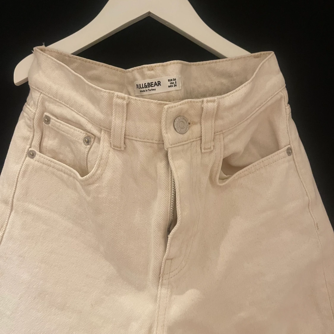 Jeans med slits  - 90