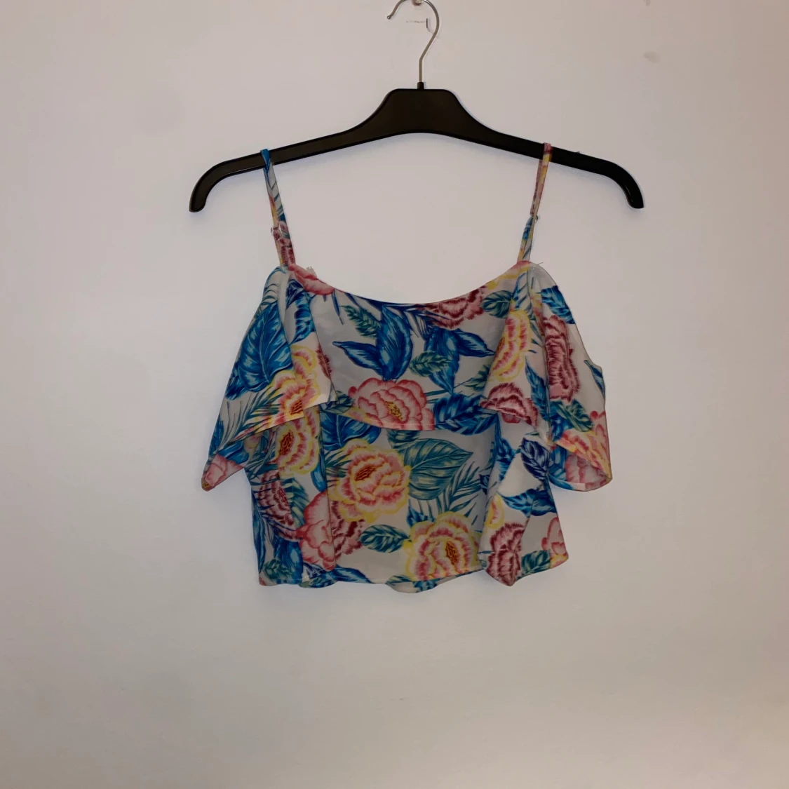 Blommig croptop