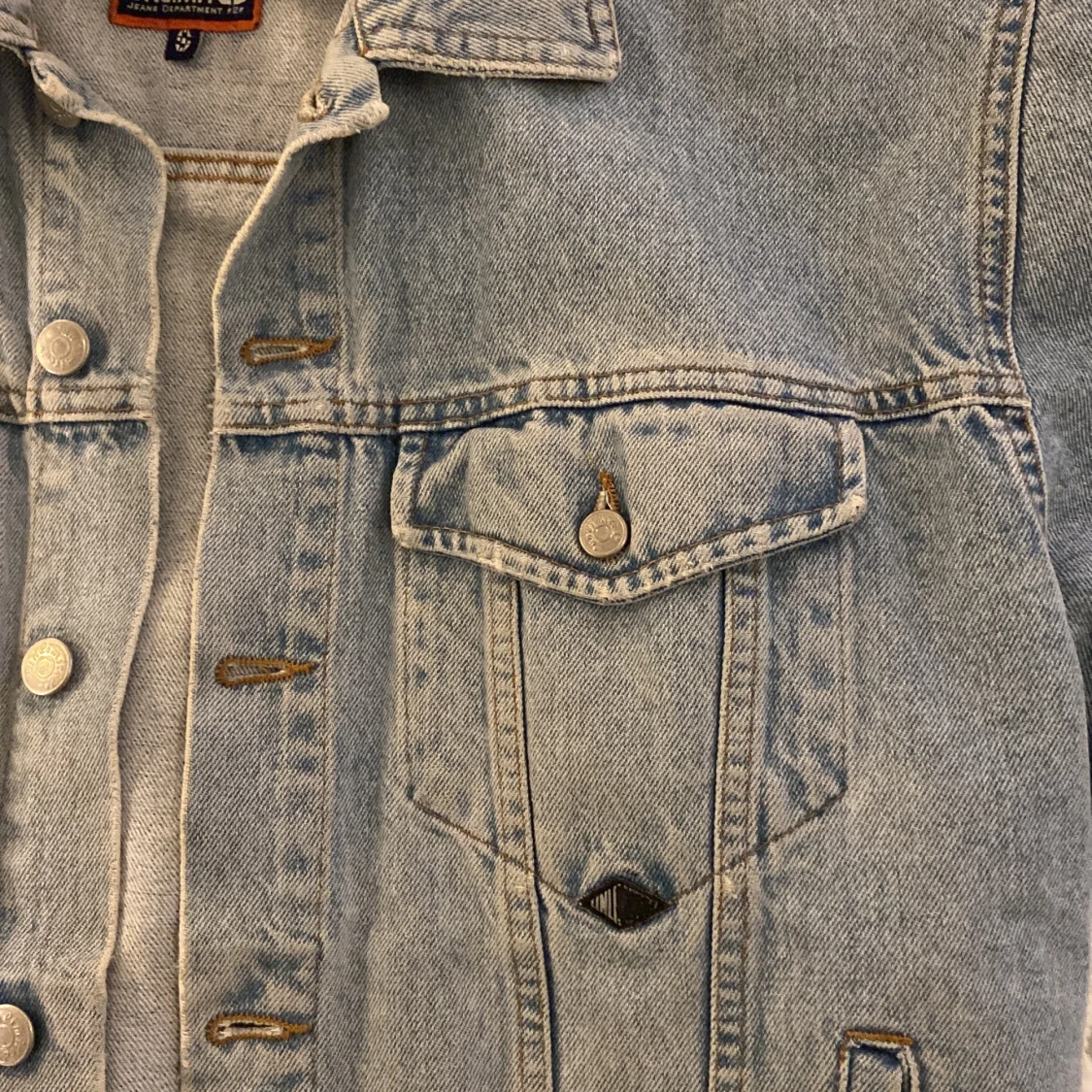 Oversize vintage jeansjacka - 91