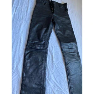 Motorcykel byxor  - Storlek S (Men dem är mkt mindre) Äkta Skinn