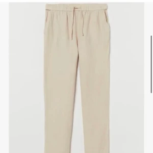 Linnebyxor - Beiga linnebyxor ifrån hm, säljs eftersom att dom tyvärr är för stora för mig, endast testade så i nyskick💕