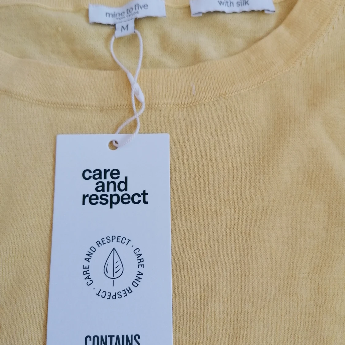 New TOM Tailor yellow sweater size M - 90