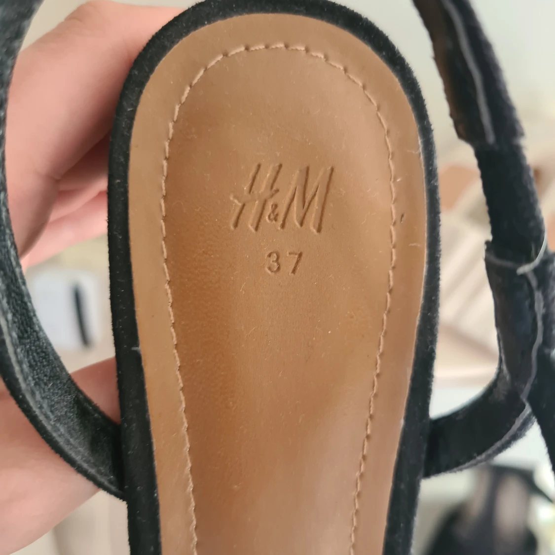 Svarta sandaletter - 91