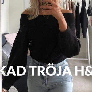 Stickad tröja  - Stickad tröja från hm storlek s💕