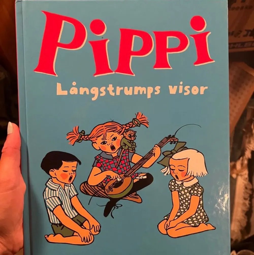 Barnbok Pippi Långstrumps visor . Övrigt.