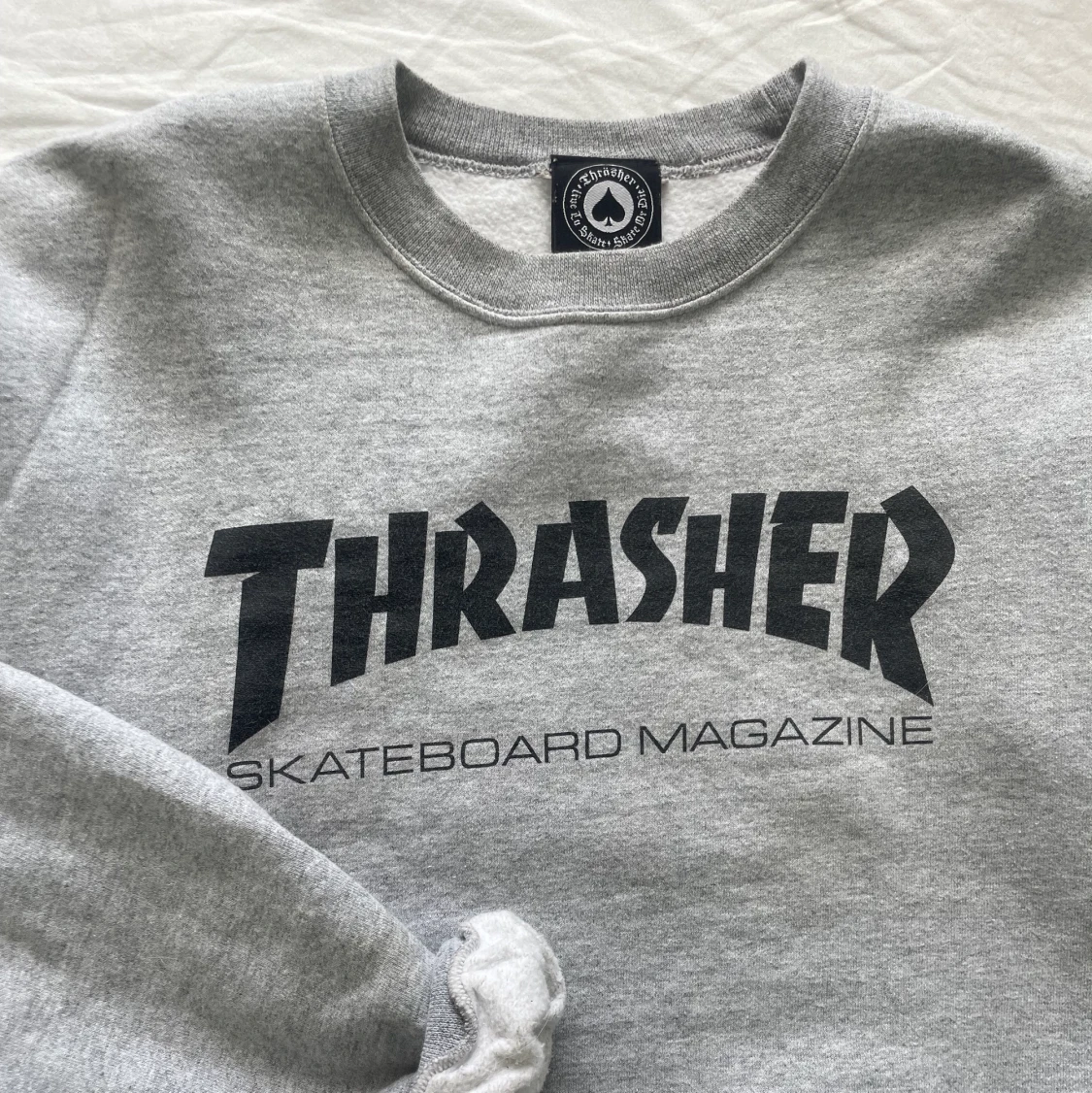 Grå Thrasher Sweatshirt  - 91