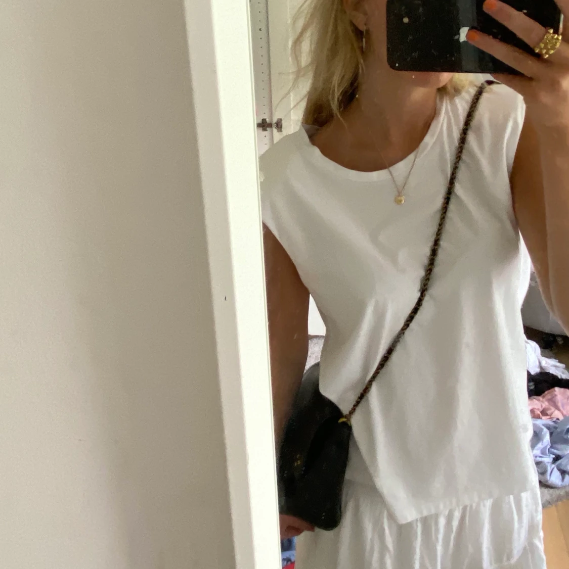 Tshirt med armpuff - 91