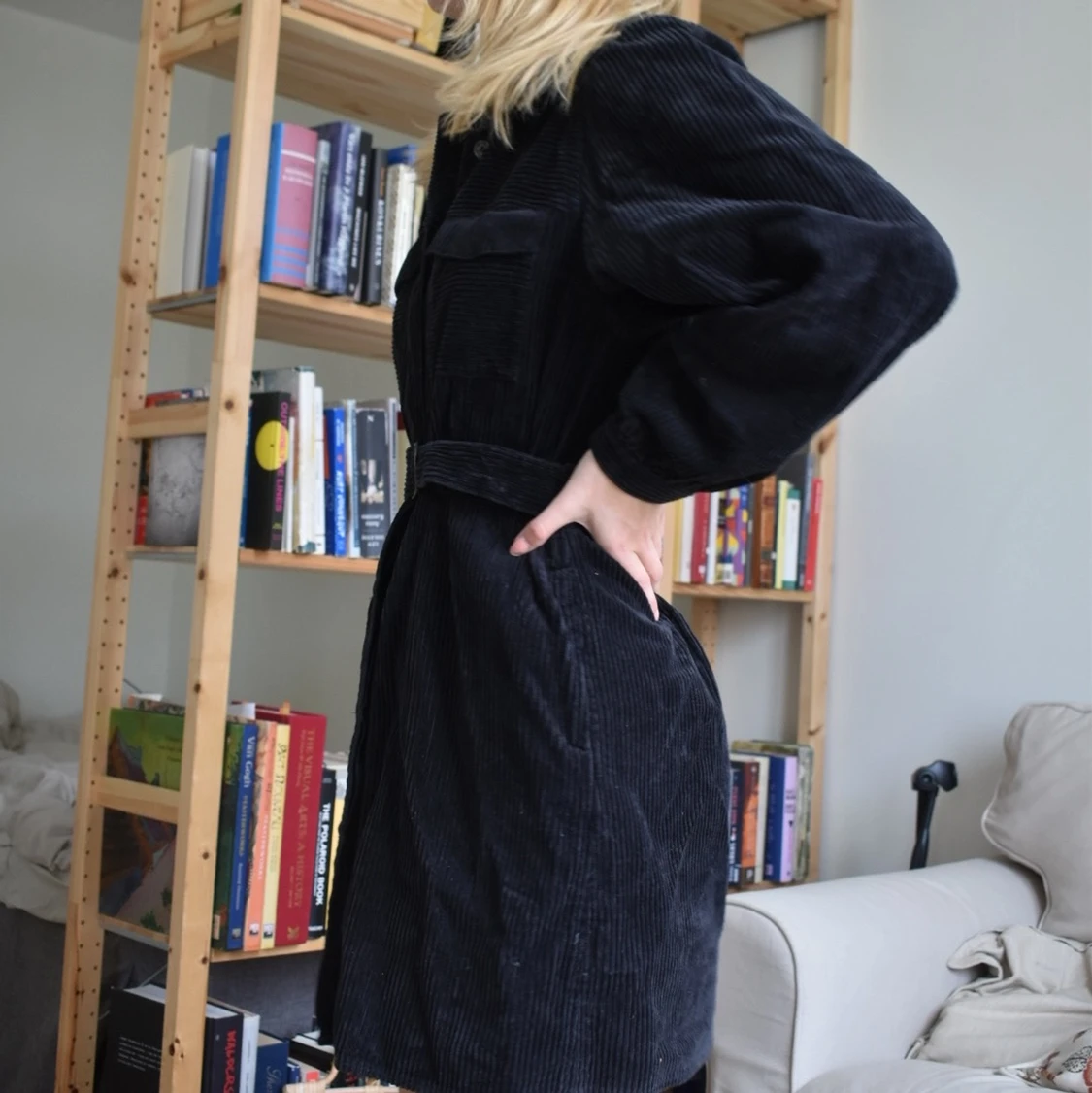 Svart klänning från & other stories stl S - 91