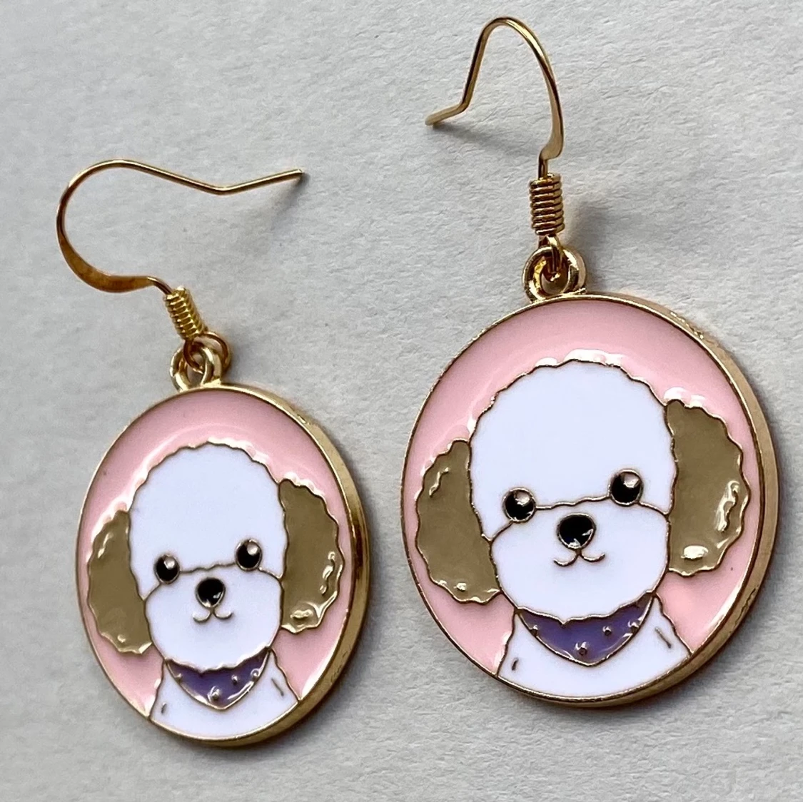 Cute dog örhängen 🌸 - 91