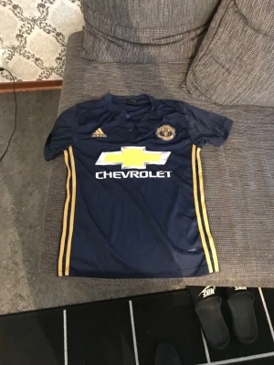 Manchester United (borta 2018/19) - Den är i gott skick. Storlek L (barn) Tröja+Shorts= 350kr