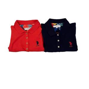Oanvänd Polo Ralph Lauren short sleeve pike shirts i storlek S. 