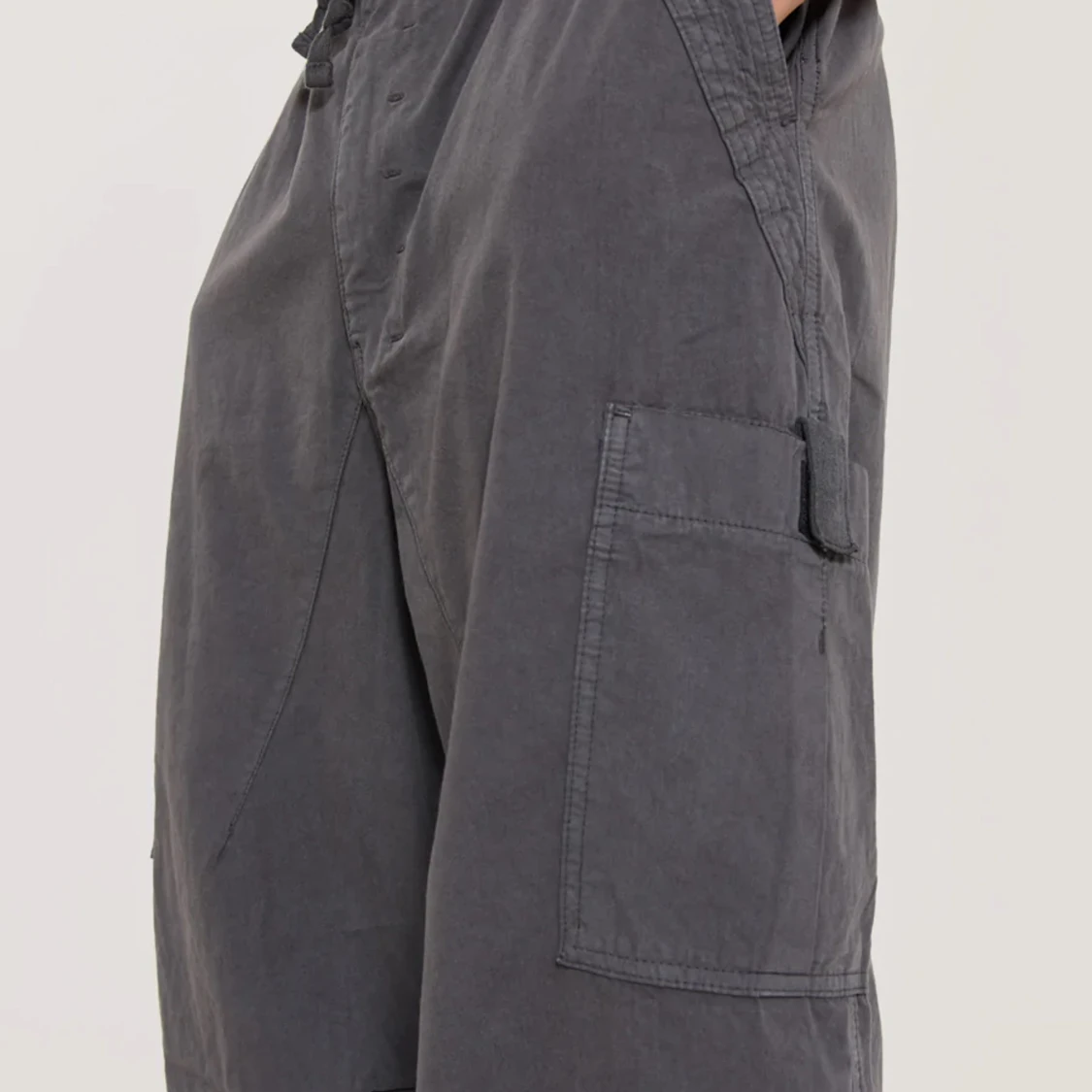 Vintage Grå Parachute Pants Från Jaded London - 90