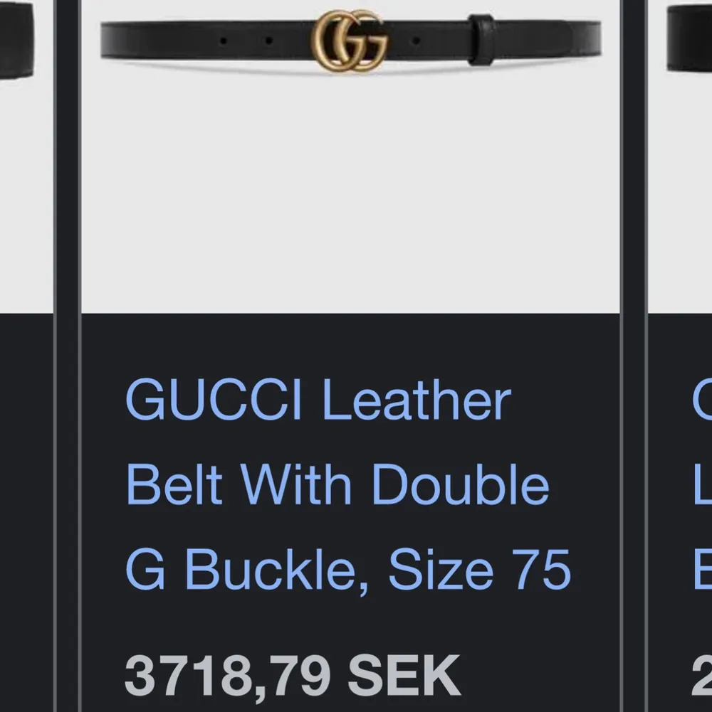 Säljer mitt skärp/bälte från Gucci i jättefint skick. Använd 1 gång! Köpt i guccibutik i Köpenhamn. Kmr med dustbag + box. Kvitto finns. Skriv för mer info / bilder 💕💕 . Accessoarer.