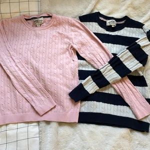 Randig o rosa tröja - Använt inte alls mycket, säljer för har aldrig användning av dem, en kostar 40kr+frakt, båda 80kr+frakt❤️