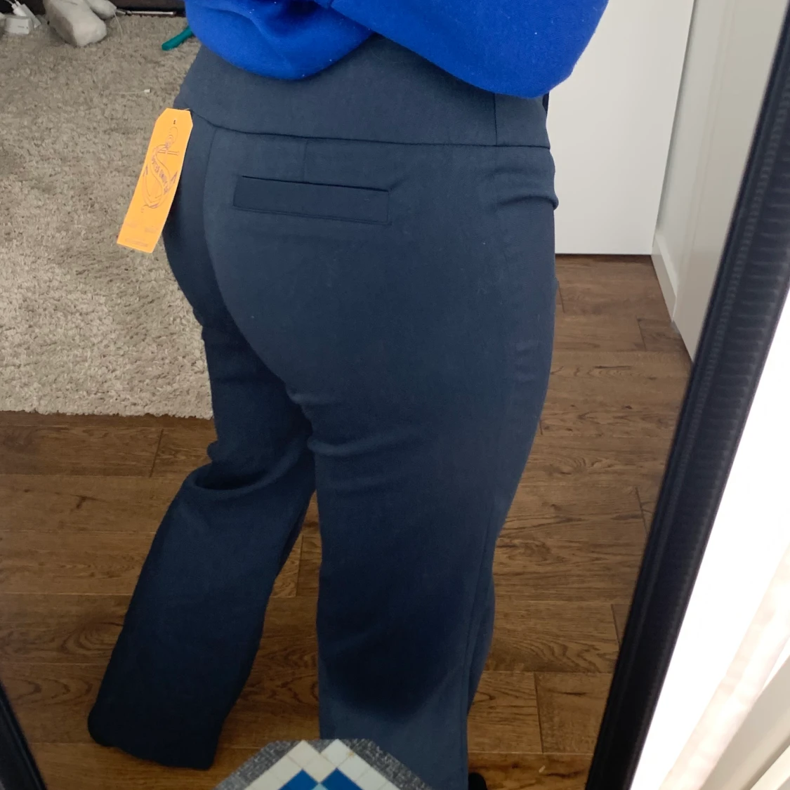 Lågmidjade kostymbyxor  - 90