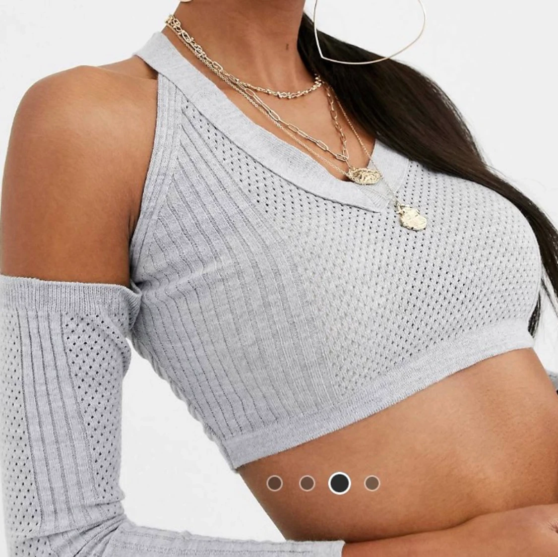 Topp med bar axel - 90