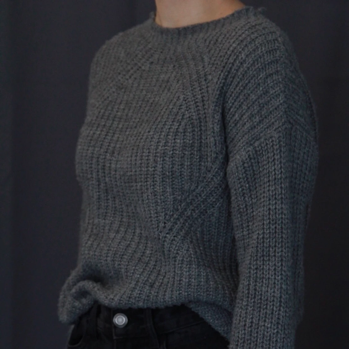 Stickad tröja  - 90