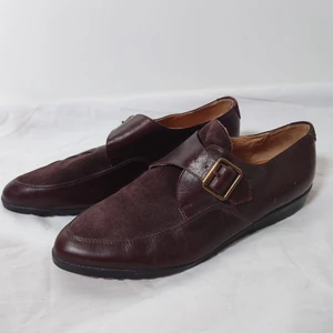 Vintageskor - Italienska vintageskor i mocka och läder🌱