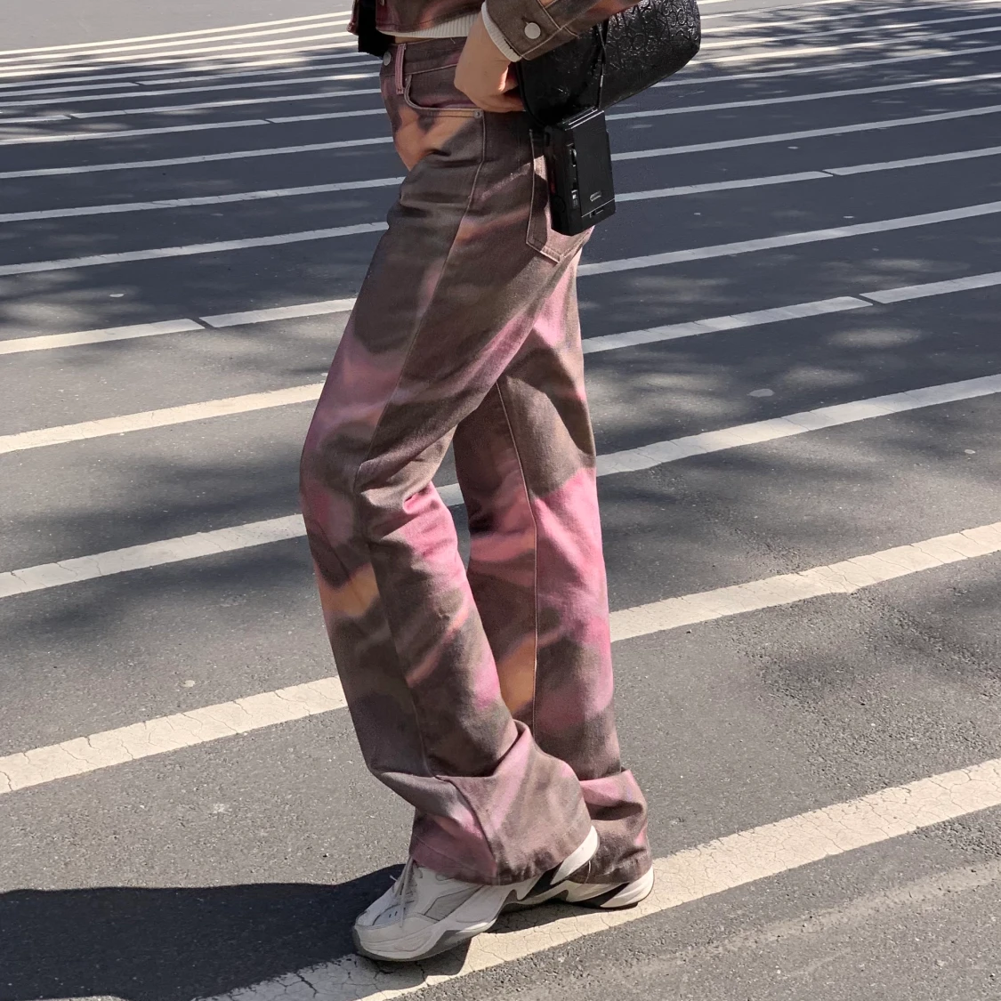 NA-KD highly waisted Pants denim