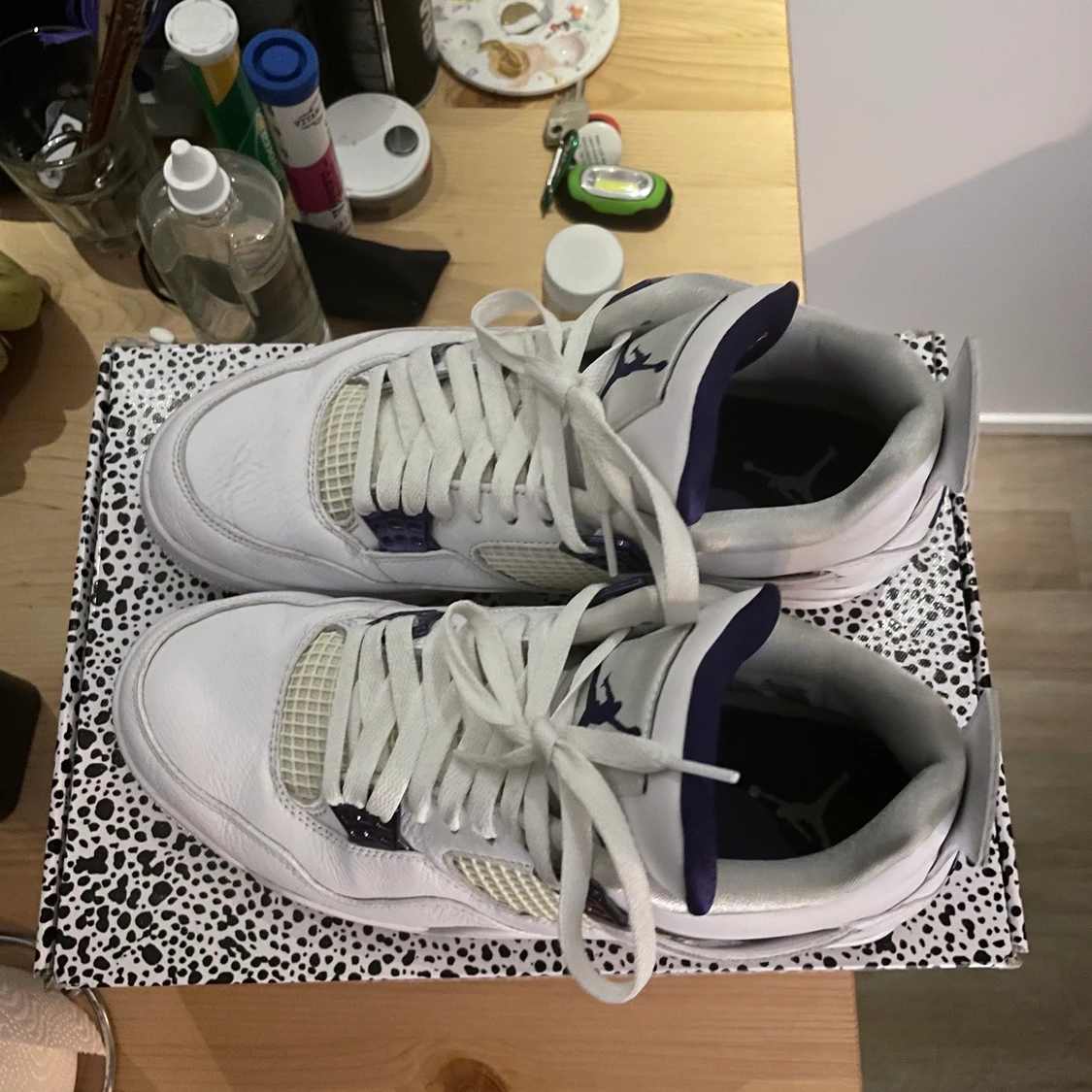 Jordan 4 court purple - 90