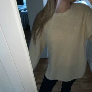 Glittrig tröja - STICKS INTE!! Använd 1 gång men inte kommit till användning mer… 