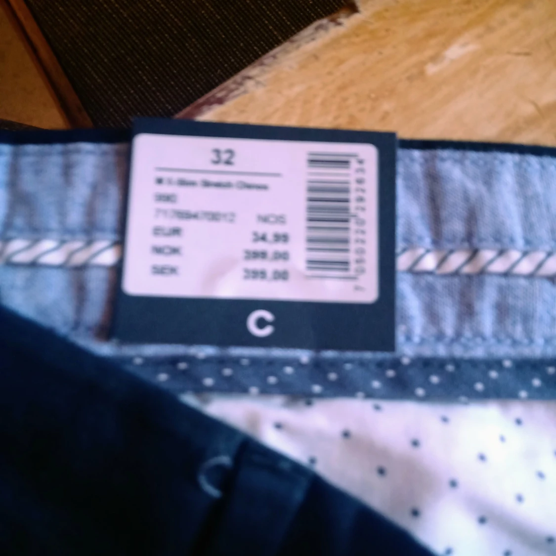 Chinos slim herr  - 90