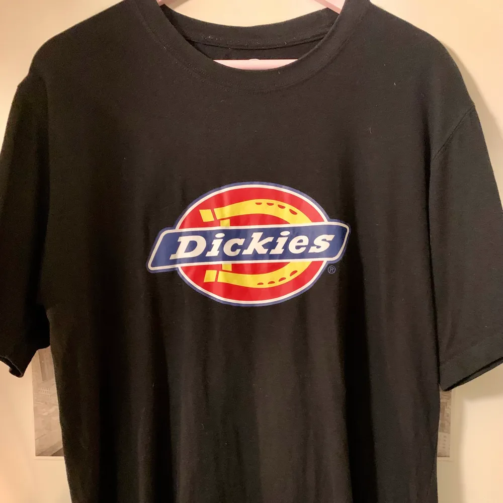 Dickies t-shirt använd några gånger , bra skick str xl i Svart. T-shirts.