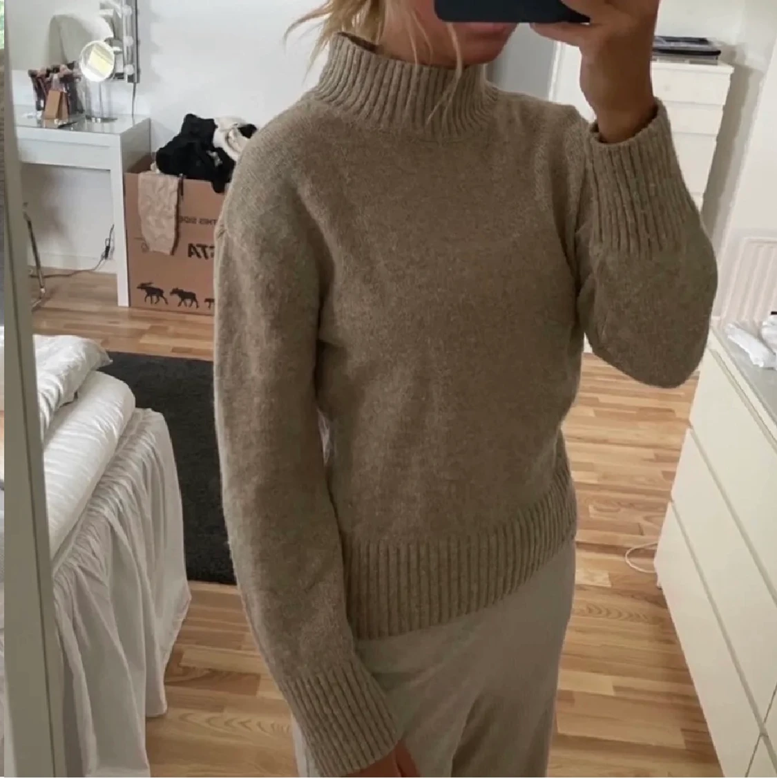 Stickad tröja  - 90