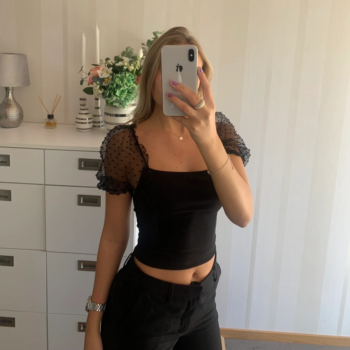 Toppar med volanger  - 90