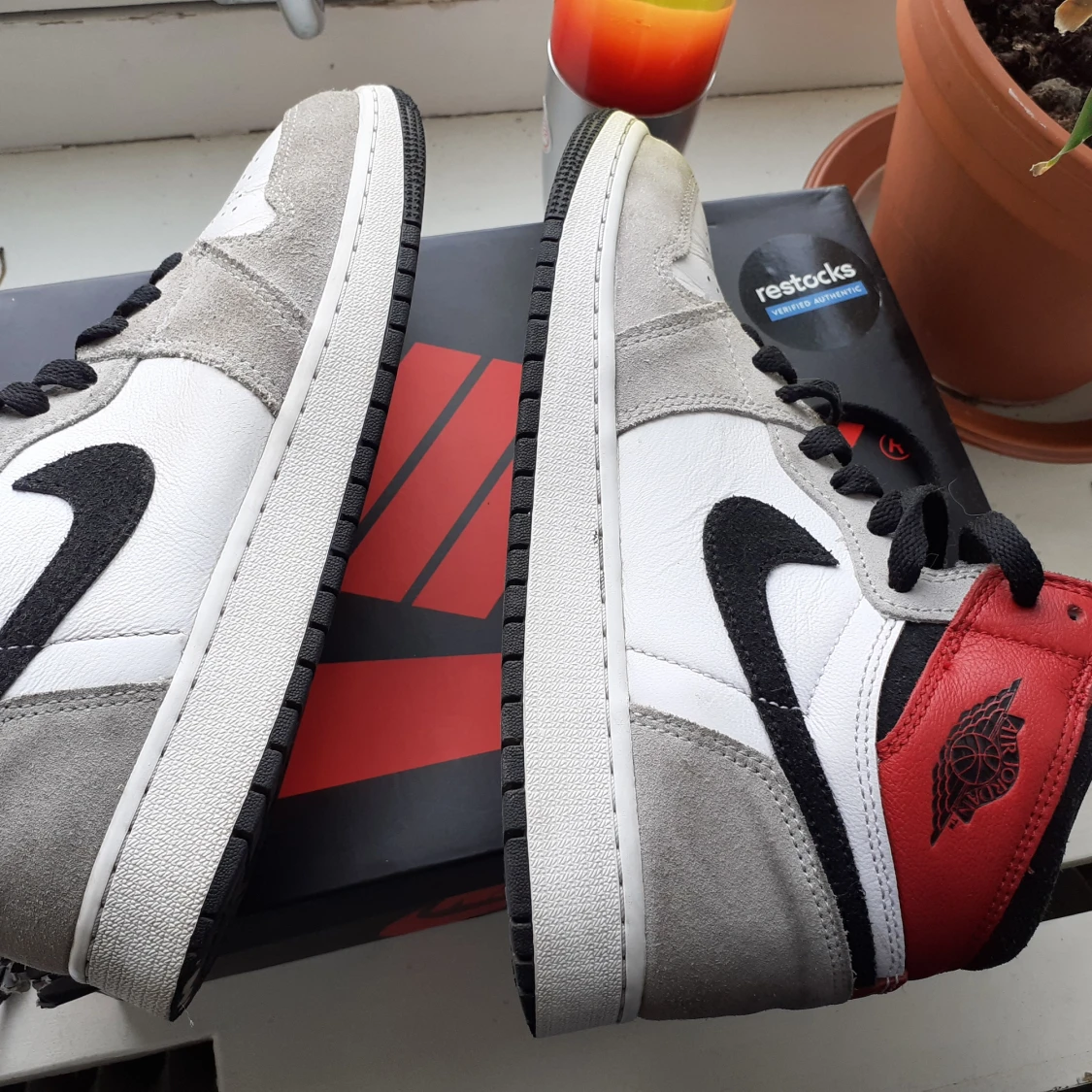 Air jordan 1 retro high light smoke Gs - 90