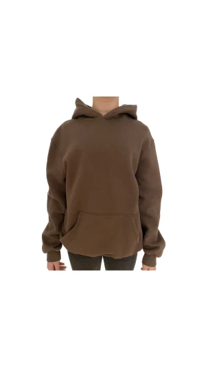 Hoodie - Brun hoodie från h&m