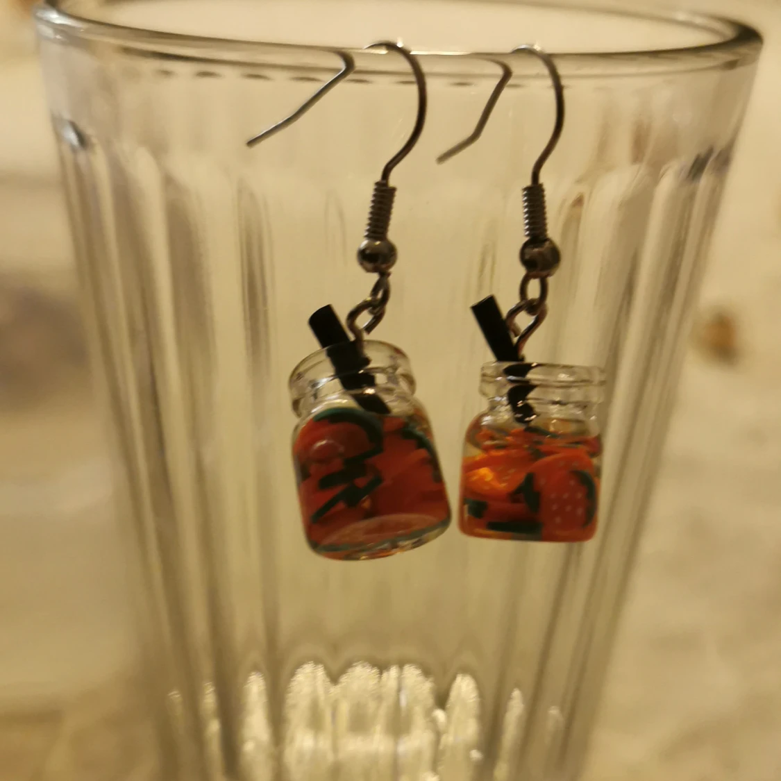 Frukt örhängen.  - 91