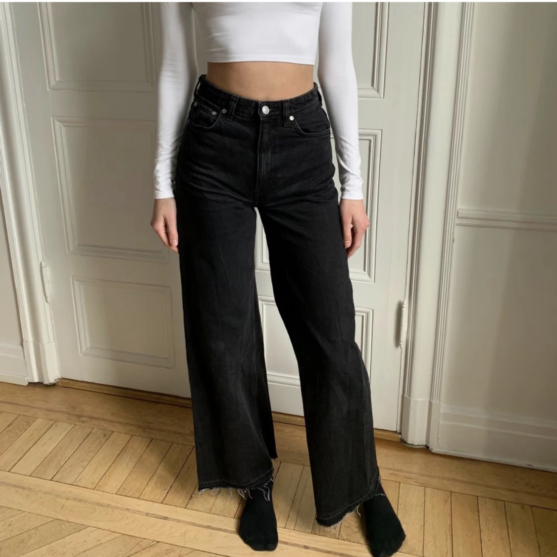 Högmidjade jeans