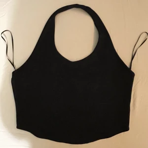 Topp från Bikbok, storlek L - Kort svart topp, ganska så strechigt material, aldrig använd, bra skick