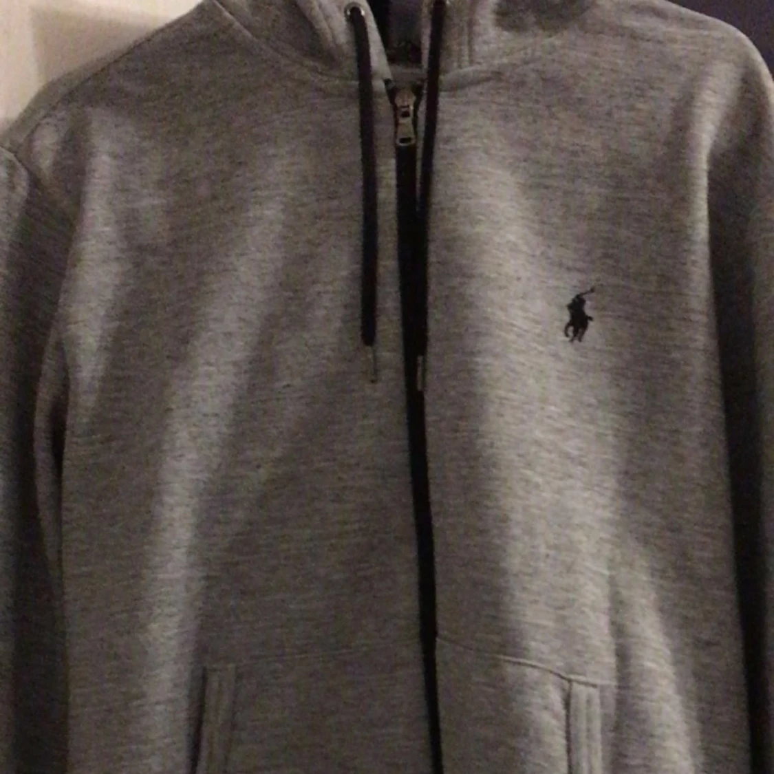 POLO RALPH LAURE DOUBLE-KNIT FULL-ZIP HOODIE - 90