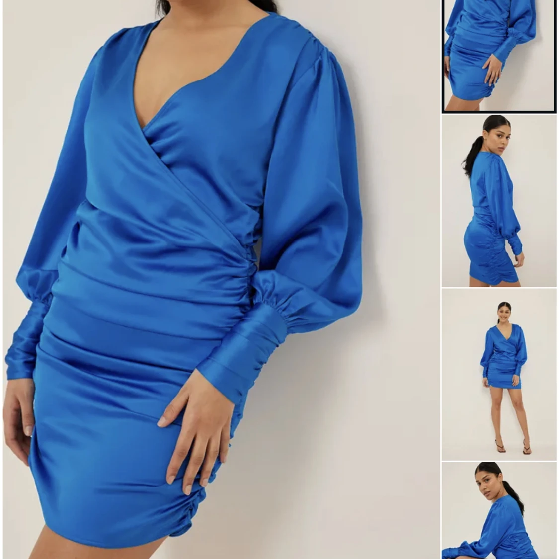 Klarblå klänning//helt oanvänd 