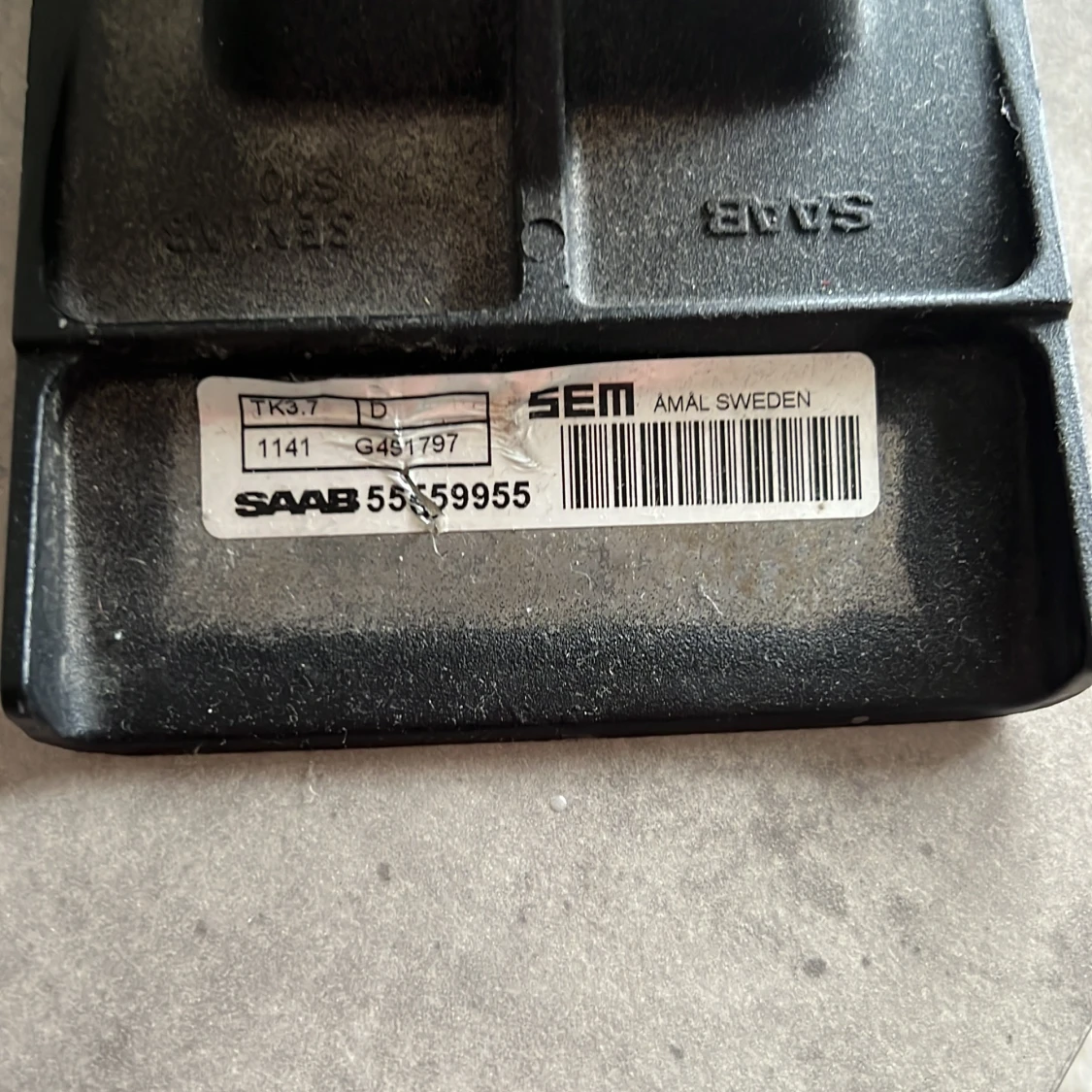 SAAB 3.7D tändkasset - 90