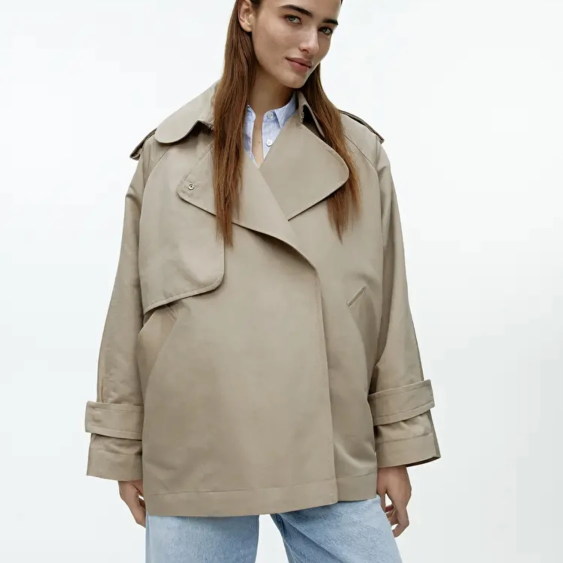 Kort trenchcoat - 91