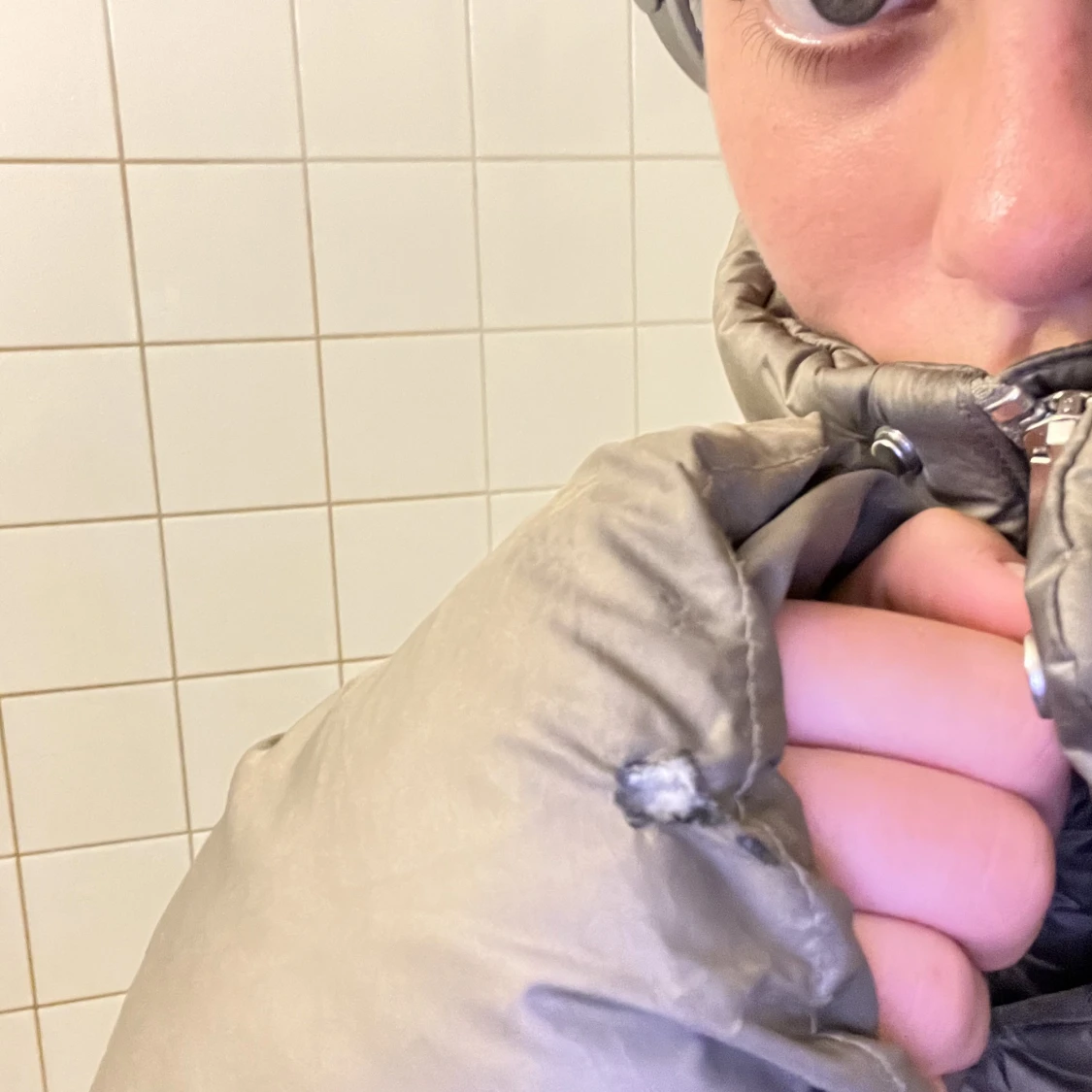 Grön pufferjacka H&M - 91