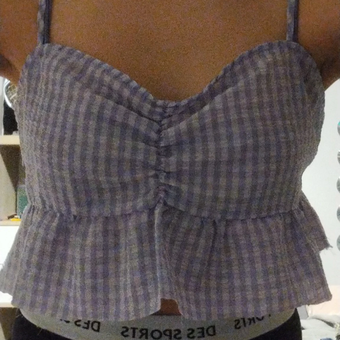 Lila topp i strl Xs-S