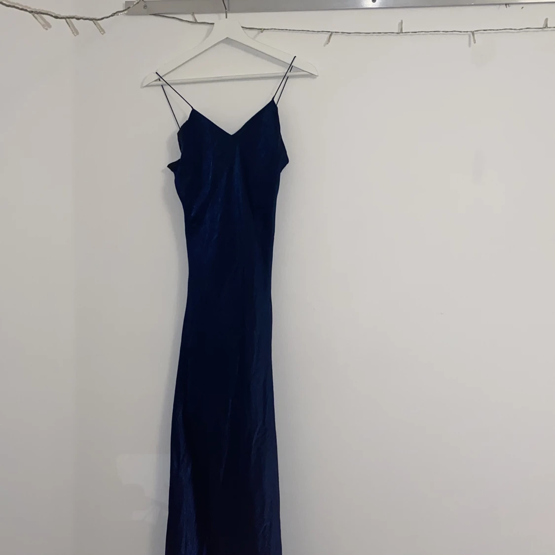 Mörkblå balklänning