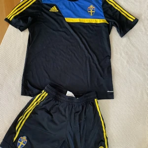Adidas shorts och tröja large i fint skick  - Fint skick. 