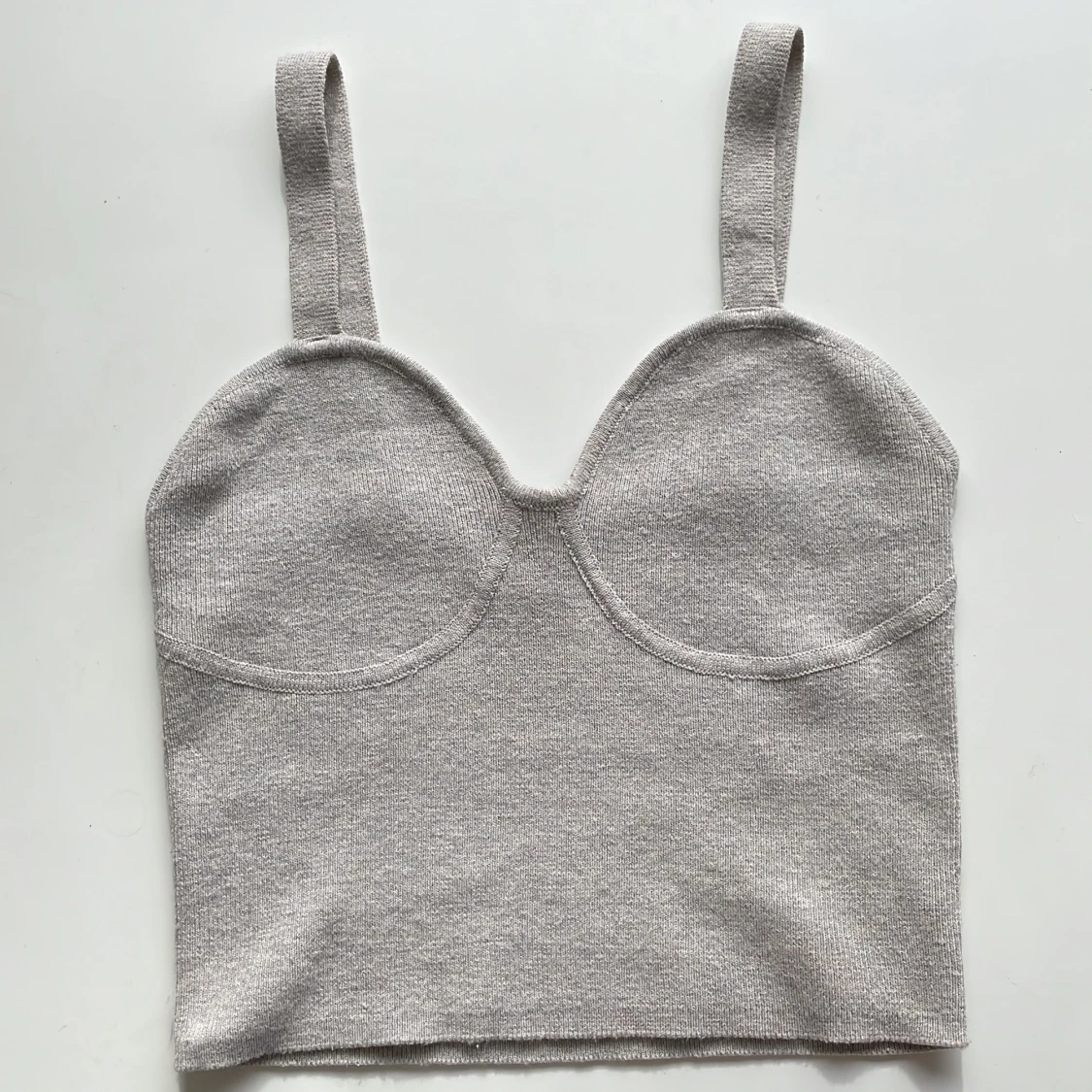 Beiget stickat linne - 90